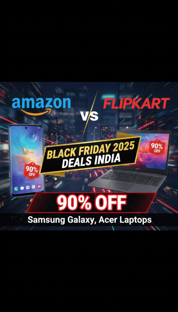 Black Friday 2025 Deals India: Amazon vs Flipkart